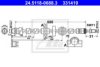 ATE 24.5118-0688.3 Brake Hose